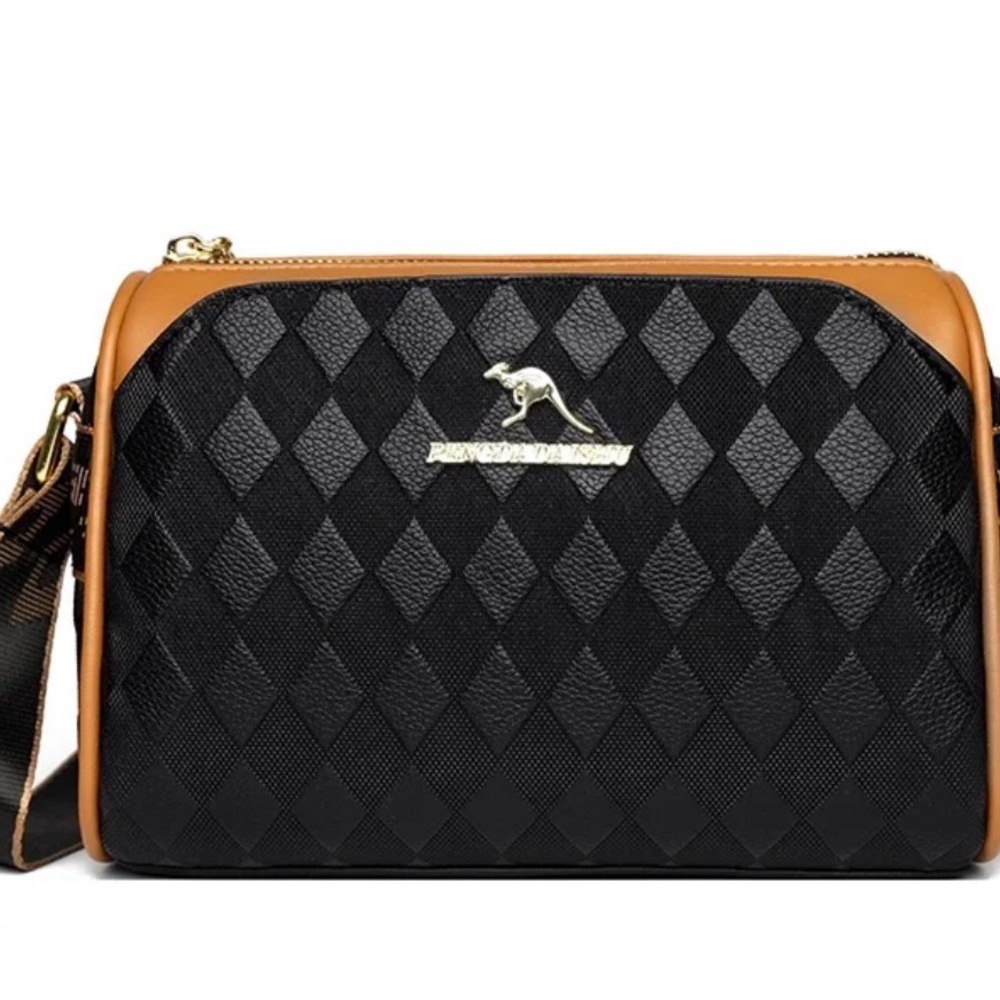Kebidaishu Black and brown Women's crossbody